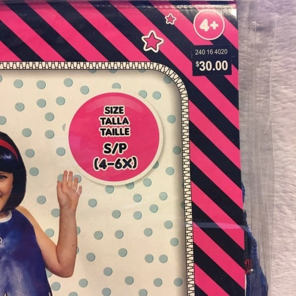 Disguise LOL Surprise Pop Heart Costume Kids 6/6x  New Deluxe Target Exclusive